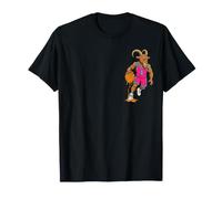 Goat Basketball Player Number One Funny Dribbling Donut Ball T-Shirt