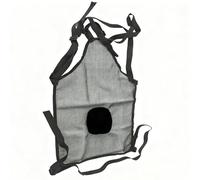 Goat Bellyband, Black Apron, 64.5 X 36 Cm Mesh, Adjustable