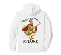 Goat Billy Goat Twas The Tism M'Lord Funny Autism Meme Pullover Hoodie