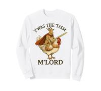 Goat Billy Goat Twas The Tism M'Lord Funny Autism Meme Sweatshirt