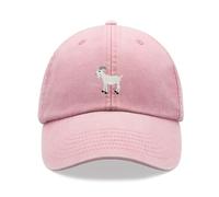 Goat Body White Baseball Cap Vintage Washed Unisex Dad Hat Adjustable Greatest of All Time G.O.A.T