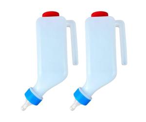 Goat Bottle - 250g PP Milk Water Drinker, Lamb Bottle Scale, Soft Teat for Calves, Livestock Breeding Tool | Practical Milking Bottle for Farm Barn Ranch Outdoor Doeling Dwarf Cattle