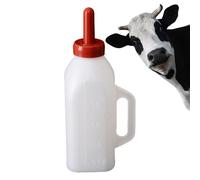 Goat Bottle - 2L Small Lamb Feeder with Handle | Professional Cow Nursing Container | Calf Milk Feeding Supply for Farm Livestock
