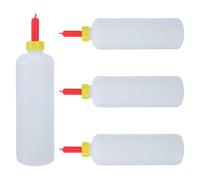 Goat Bottle Feeder 4pcs Plastic Nursing Bottle 500ml for Lambs
