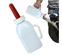Goat Bottles for Feeding - Baby Goat Feeding Bottle, Calf Bottle | Durable Drink Bottle for Lambs, Small Animals, Baby Goat Supplies, Nursing Bottle for Farm Use, Easy-Grip Design for Feeding