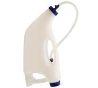 Goat Bottles for Feeding Baby Goats, Calf Tube Feeder 1 Set 4L Non-Scratch Calf Bottle with Flexible Hose & Metal Tube Portable Adjustable Goat Bottle with Air Vent for Milk Medicine