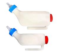 Goat Bottles - Lamb Bottles with Scale | Breeding Nurse Tool Hanging Upside Down Pet Supplies for Cows, Sheep, Puppies and Small Animals.