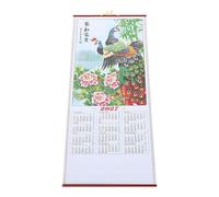 Goat Calendar 2027 Chinese Wall Hanging Scroll for Studies