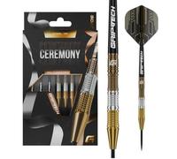 GOAT - Ceremony 90% Steeldarts 24 Gram, Incl. 3 Barrels, 3 Flights & 3 Shafts