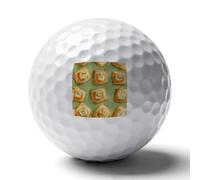 Goat Cheese Puff Custom Golf Ball Soft Practice Golf Balls Performance Distance And Speed for Indoor Outdoor