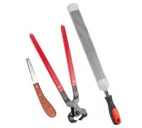 Goat Claw Scissors - Care Tool for Ponies | Multifunctional Precision Set with Nail Clippers for Stable, Agriculture & Animal Husbandry