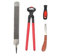 Goat Claw Scissors - Care Tool for Pony Hooves - Non-Slip Nail Care Set for Stable, Farm Animals, Hoof Cutting, Care & Shearing