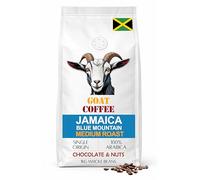 Goat Coffee Jamaica Blue Mountain Whole Bean Coffee 1kg - Single Origin 100% Arabica - Smooth Chocolate & Nutty Notes - Medium Roast Coffee Beans - Ideal for Bean-to-Cup & Home Grinding
