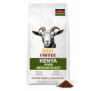 Goat Coffee Kenya Ground Coffee 1KG- 100% Arabica Medium Roast - Single Origin Filter & Cafetiere Coffee - Bright Berry & Grapefruit Notes