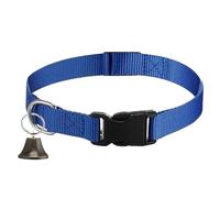 Goat Collar - Adjustable Nylon Collar with Bell - Pet Accessory Anti-Lost Collar Clear Sound for Cow and Small Farm Animals