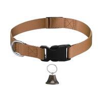 Goat Collar - Heavy Duty Nylon, Durable Metal Ring | Clear Sound, Pasture Bell, Quick Release Pet Accessories for Small Animals, Cow, Sheep, Livestock, Collar, Farm, Ranch, Tracking, Siche