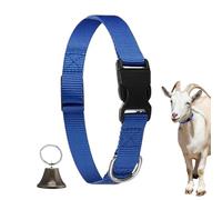 Goat Collar, Horse Sheep Paradise Bell Collar Anti Lost Quick Release Buckle Sheep Cow Small Pet Supplies