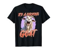Goat Costume IT'S A FUCKING GOAT Funny Goat T-Shirt