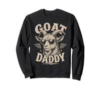 Goat Daddy Funny Farm Animal Dad Lover Sweatshirt