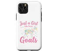 Goat Design for Women Girls Pygmy Goat Farmer Goat Lover Case for iPhone 11 Pro