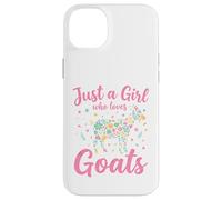 Goat Design for Women Girls Pygmy Goat Farmer Goat Lover Case for iPhone 14 Plus