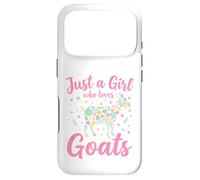 Goat Design for Women Girls Pygmy Goat Farmer Goat Lover Case for iPhone 17 Pro
