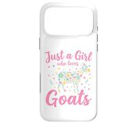 Goat Design for Women Girls Pygmy Goat Farmer Goat Lover Case for iPhone 17 Pro Max