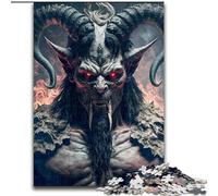 Goat Devil Jigsaws Puzzles 1000 Pieces for Teenagers Gifts, Educational Games Home Decoration Birthday Present, Gifts, Wall Art (26x38cm)
