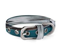 Goat Dog Collar Adjustable Pet Collar Stainless Steel D-Ring Collar Oxford Cloth Cat Collar Strap with Metal Buckle for Small Medium Dog
