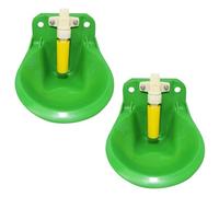 Goat Drinker Fountain - 2X Automatic Waterer Bowl For Horse | 600ml Automaticc Livestock Drinkerr, Goatt Drinking Feeders Calf, Farm & Stable Water Feeder Cat, Cattle, Pig, Dog