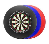 GOAT - Everscore NXT LVL Dartboard Set & Surround, Madagascan Sisal, Black