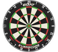 GOAT - Everscore NXT LVL, Sisal Dartboard with Minimalist Design, Self-repairing Board, Minimises Bounce-outs, Long-lasting Longevity