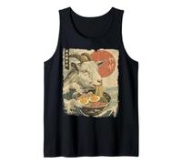 Goat Farm Farmer Vintage Ramen Japanese Noodles Tank Top