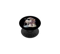 Goat Farmer Farming Granny Square Crochet Yarn Crocheting PopSockets Adhesive PopGrip
