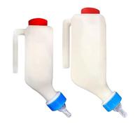 Goat Feed Bottles - Feeding Lambs To Scale, Breeding Nurse | Ergonomic Handle For Sheep, Goats, Small Animals, Cows, Animal Feed Management, Professional Livestock Farming Tool