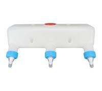 Goat Feeder 3L Goat Bottle with 3 Nipples for Feeding Baby Goats Plastic & Silicone Lamb Feeder for Piglets Calves and Small Livestock, Bottle, Bottles for Feeding Baby