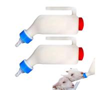 Goat Feeder Bottles - Nursing Bottle with Scale for Lamb | Upside-Down Hangable Breeding Nurse Tool, Pet Supplies for Cow Sheep Puppy Small Animals