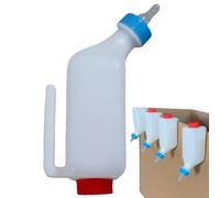 Goat Feeding Bottle - Sheep Feeding Milk Bottle, Nursing Bottle Feeding Device For Breeding | Hangable Drink Container With Transparent Measurement, Kid Goat Calf Milk Water Bottle For Small Animals