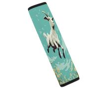 Goat Frolic Car Seat Belt Cover Soft Comfortable Shoulder Seatbelt Pads Cover Seat Belt Pad for Suitable for Car Interior Accessorie