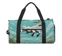 Goat Frolic Gym Bag for Women Men Shoe Compartment Waterproof Travel Bags Sports Duffle Bag for Sports Gyms Yoga