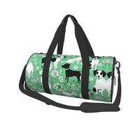 Goat Frolic Print Travel Duffel Bag, Foldable Gym Bag Overnight Weekend Bags for Women, Large Holdall Bag Cabin Bag for Sports and Travel