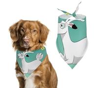 Goat Frolic Printed Pet Scarf Polyester Triangle Scarf - One Size (27.6in X 11.8in)