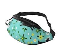 Goat Frolic Sport Waist Bag Travel Bumbags with Zipper and Earphone Hole, Running Fanny Pack Waist Pack with Adjustable Belt for Men Women