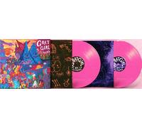 GOAT GIRL LP x 2 On All Fours DOUBLE PINK VINYL Ltd Edn. + Inners MAILS SAME DAY