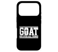 GOAT God Over All Things Christian Faith Jesus Case for iPhone 17 Pro