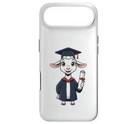 Goat Graduation Diploma Animal Illustration Case for iPhone Air