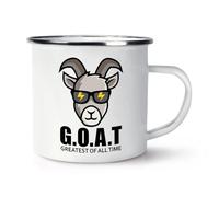 Goat Greatest of All Time Enamel Mug Cup