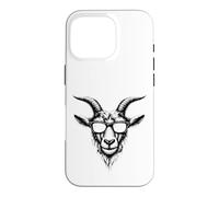 GOAT Greatest Of All Time Sunglasses Cool Funny Animal Case for iPhone 16 Pro