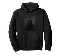 Goat Grim Reaper Cloak Scary Horror Heart Halloween Pullover Hoodie