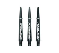 GOAT - Griptech Dart Shafts Short, 3 Shaft, Nylon, Black